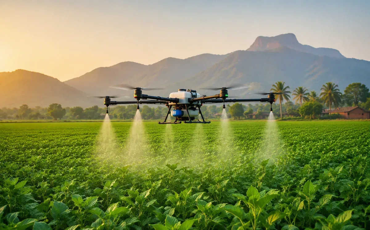 Agriculture Drone Services — Startflying Solution